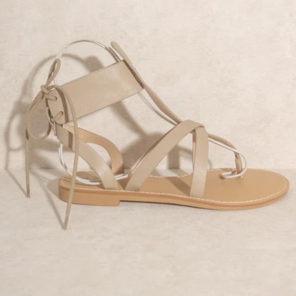 OASIS SOCIETY Blaze Lace-Up Sandal Size 8 Great Condition - Picture 3 of 16